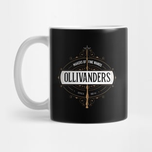 ollivanders wand shop Mug